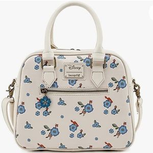 Loungefly Disney The Fox and the Hound Floral Satchel Crossbody Bag
